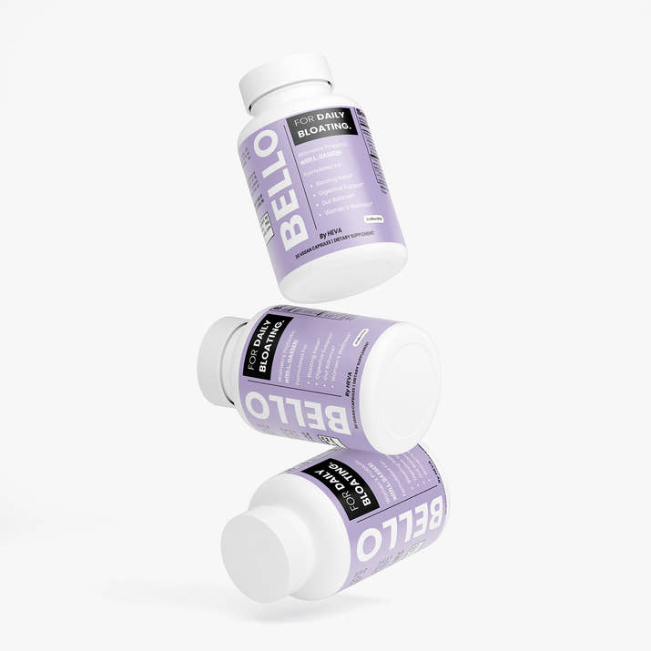 Bello by Heva Women's Probiotic with L. Gasseri - For Daily Bloating