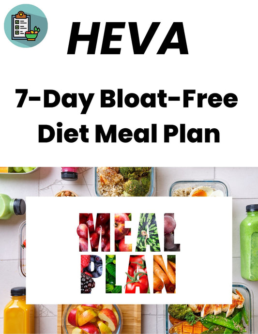 7-Day Bloat-Free Meal Plan (Digital PDF)