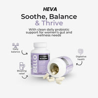 Bello by Heva Women's Probiotic with L. Gasseri - For Daily Bloating